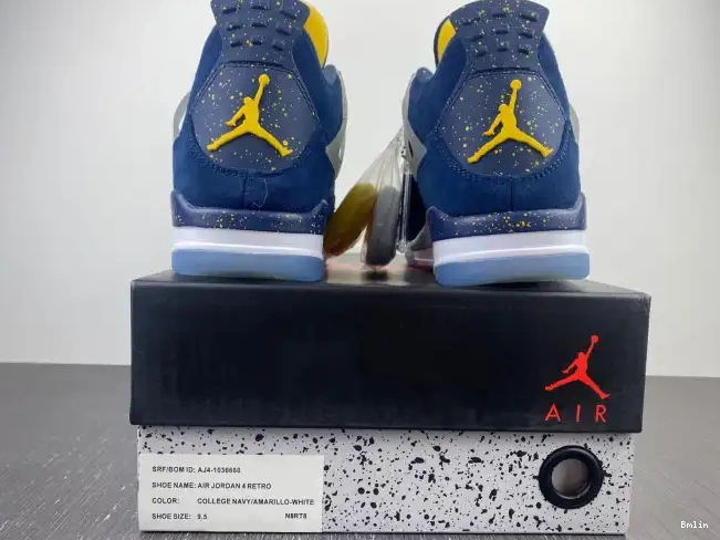 Bmlin AJ4-1036660 Air Retro Michigan Jordan 4 (PE) 0603